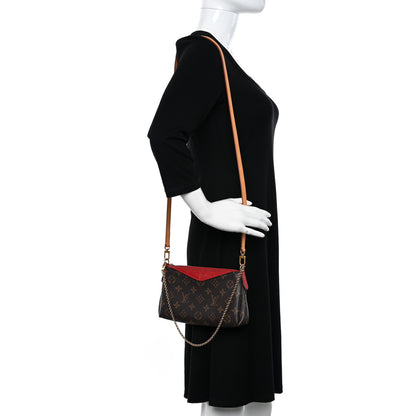 Louis Vuitton Monogram Pallas Clutch Cherry 2 of 11