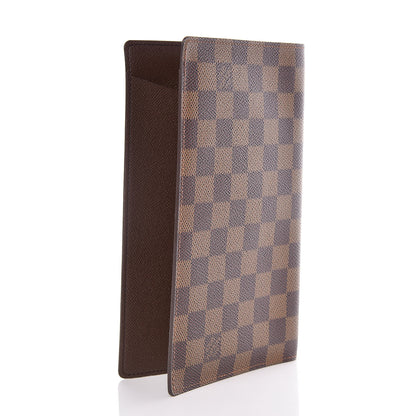 Louis Vuitton Damier Ebene Notebook Cover GM 3 of 8