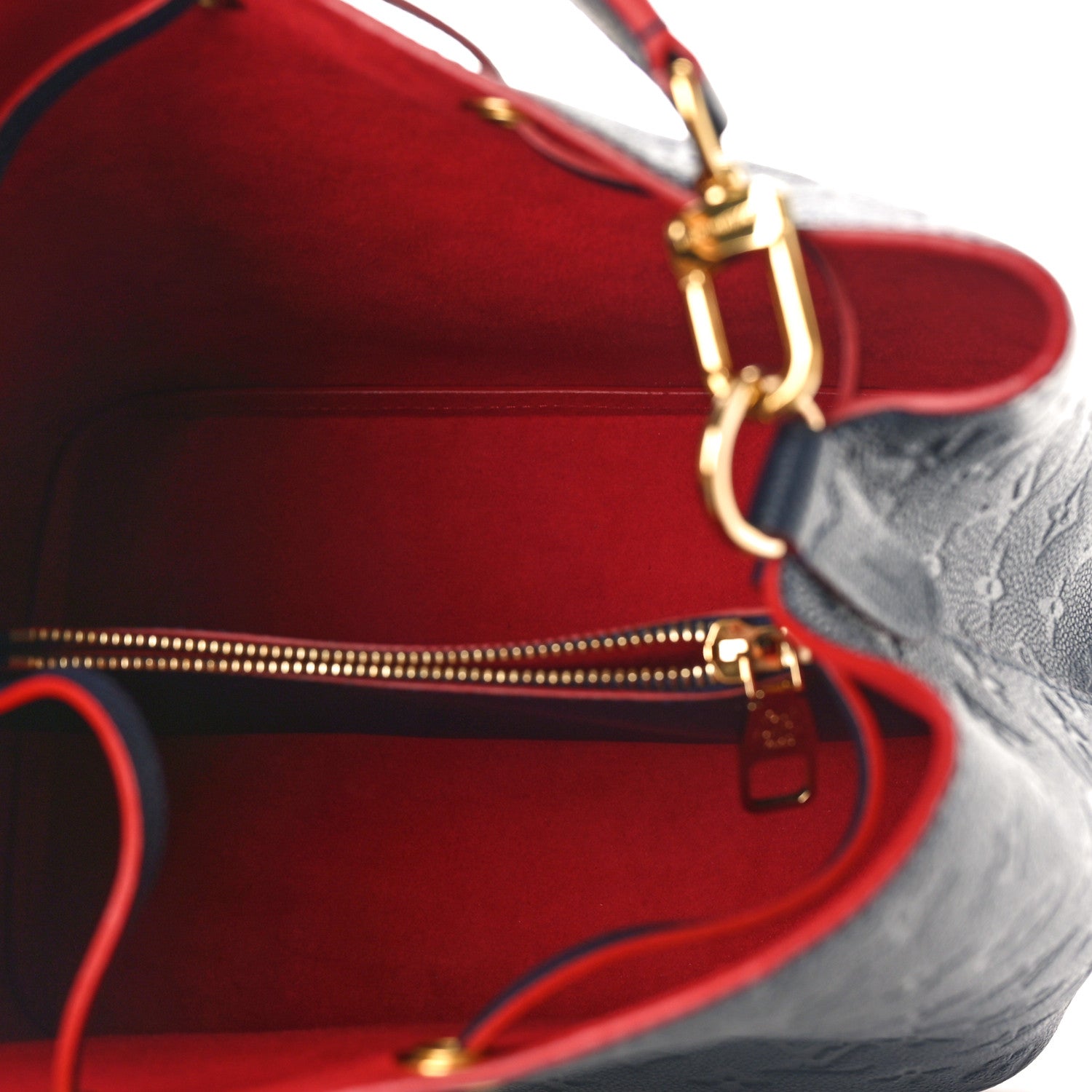 Louis Vuitton Empreinte Neonoe MM Marine Rouge 5 of 8
