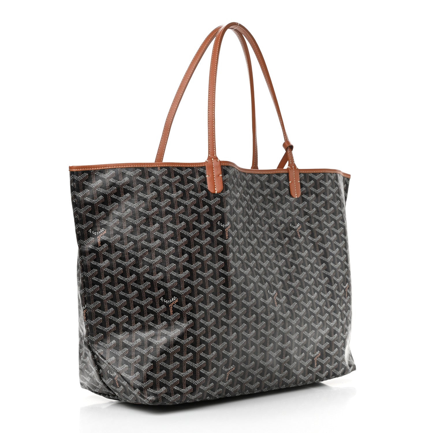 Goyard Goyardine Saint Louis GM Black Gold 3 of 10