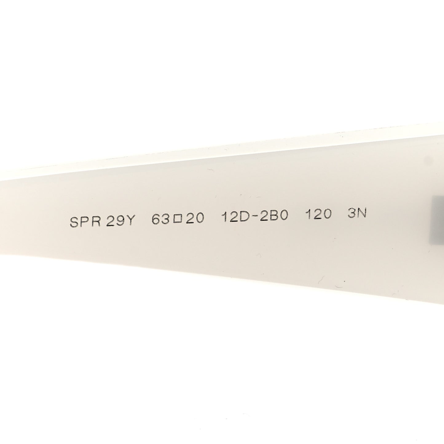 Acetate Runway Sunglasses SPR 29Y White
