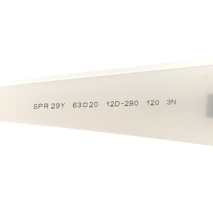 Prada Acetate Runway Sunglasses SPR 29Y White 6 of 8
