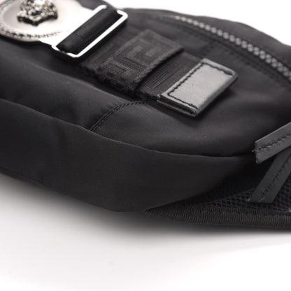 Versace Nylon Palazzo Medusa Belt Bag Black 8 of 8