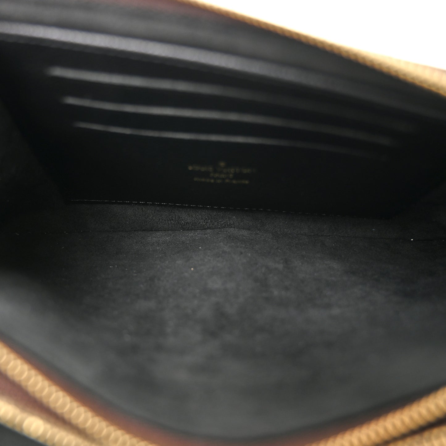 Reverse Monogram Giant Double Zip Pochette