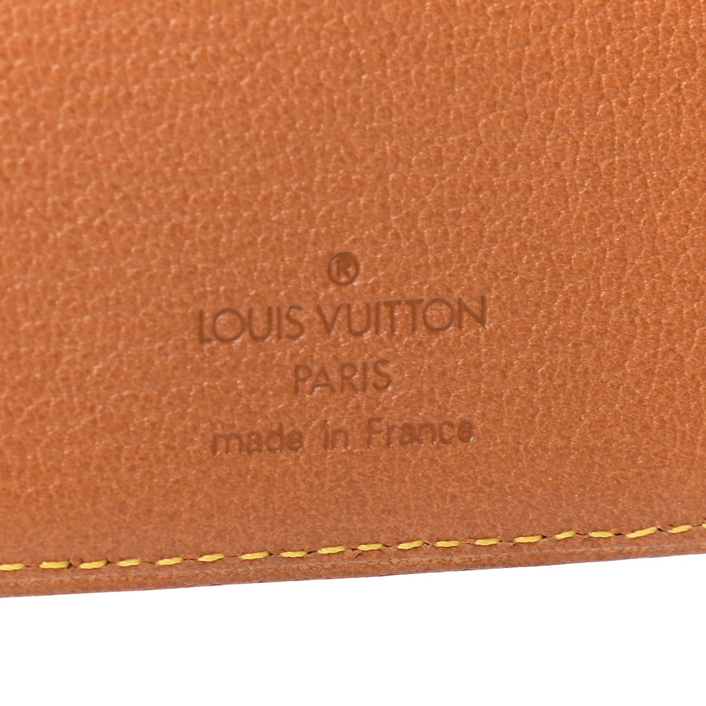Nomade Medium Ring Agenda Cover Caramel