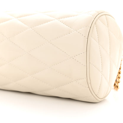 Saint Laurent Lambskin Monogram Small Sade Tube Bag Blanc Vintage 10 of 10