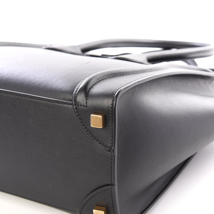 Celine Smooth Calfskin Micro Luggage Black 8 of 10