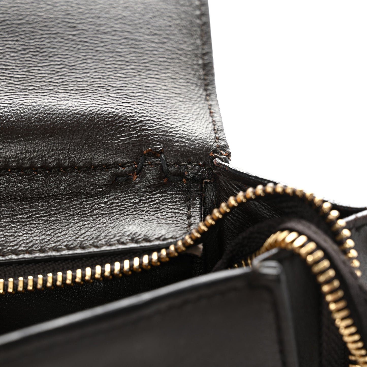 Calfskin Medium Sofia Shoulder Bag Brown