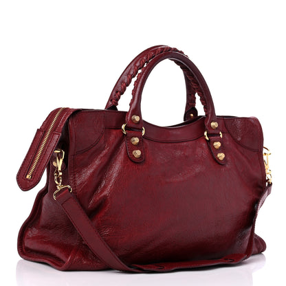Balenciaga Agneau Giant 12 Gold Hardware City Rouge Cerise 3 of 18