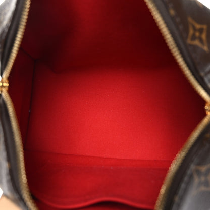 Louis Vuitton Monogram Speedy Bandouliere 20 Black 5 of 10