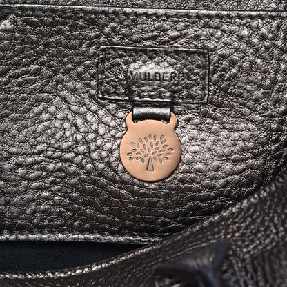 Mulberry Metallic Classic Grain Braided Bayswater 6 of 12