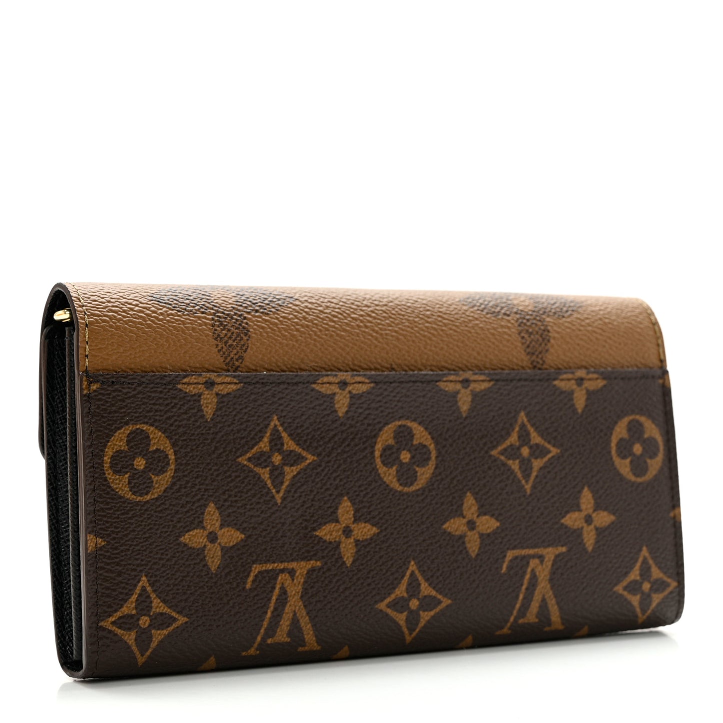 Reverse Monogram Giant Sarah Wallet