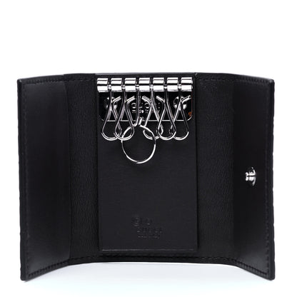 Gucci Microguccissima 6 Key Holder Case Black 3 of 5