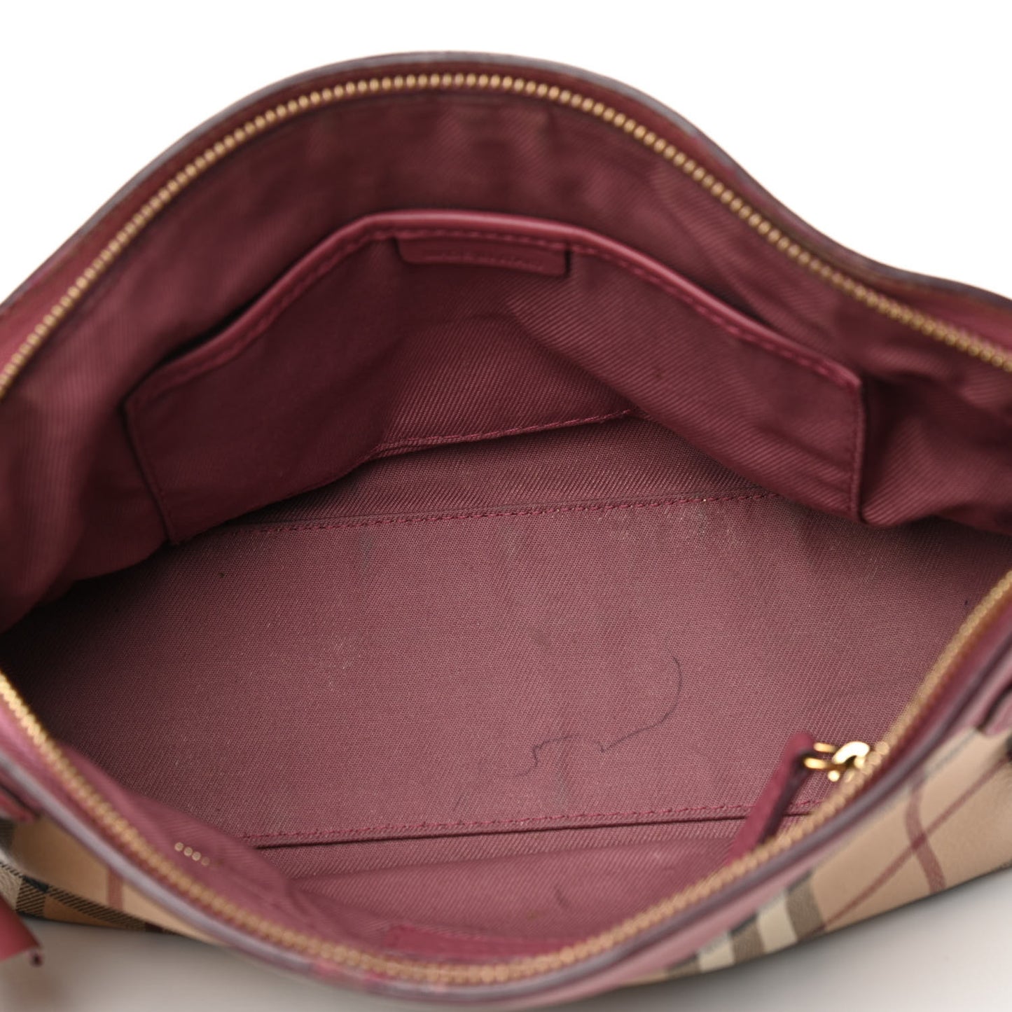 Haymarket Check Bow Tie Crossbody Bag Peony