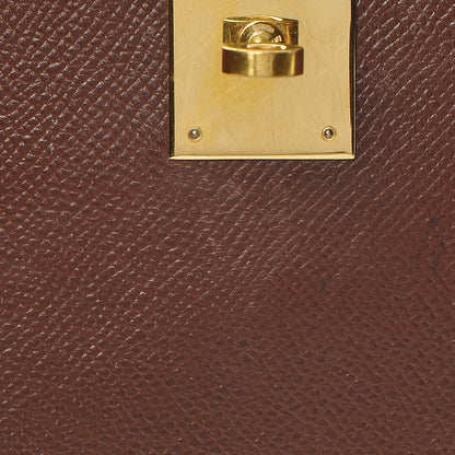 Hermes Courchevel Kelly Retourne 32 Chocolate 27 of 44
