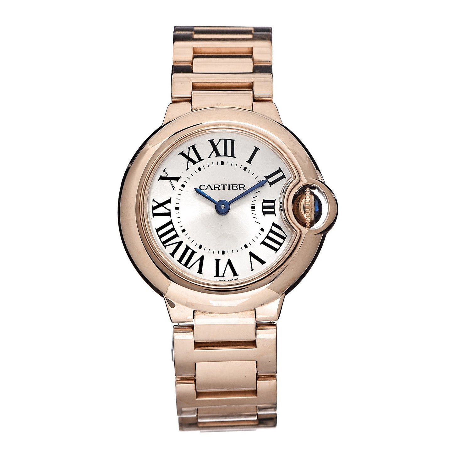 18K Pink Gold 28mm Ballon Bleu De Quartz Watch