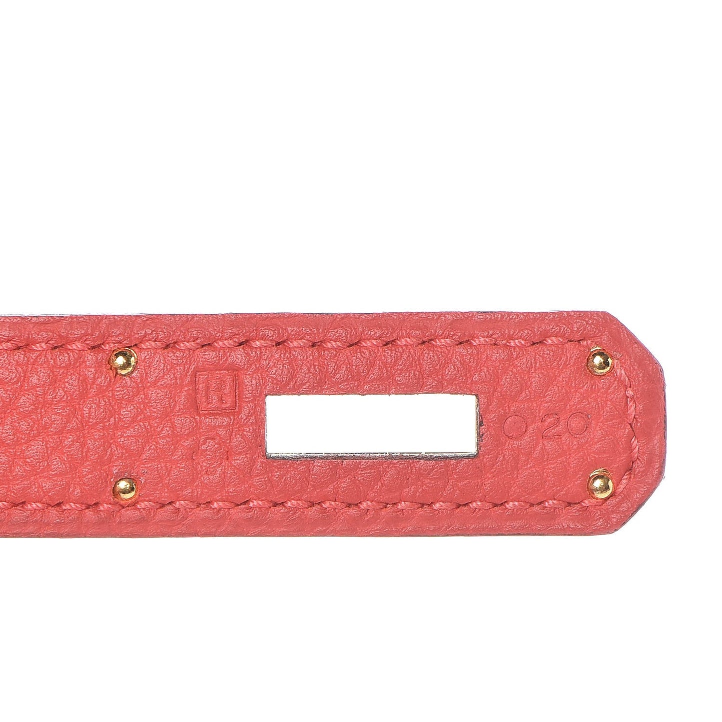 Togo Birkin 30 Rouge Pivoine