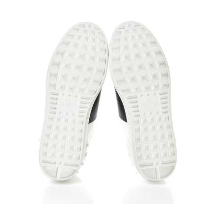 Valentino Garavani Calfskin Star VLTN Mens Rockstud Open Sneakers 42.5 White 7 of 8