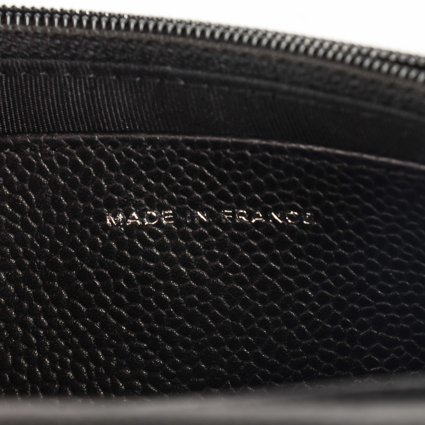 Caviar Half Moon Wallet On Chain WOC Black