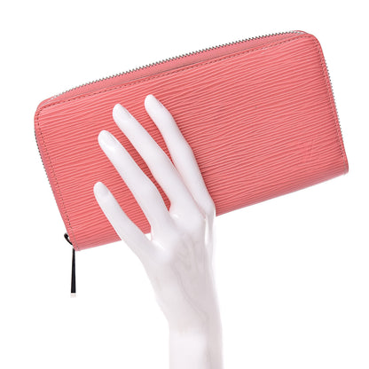 Louis Vuitton Epi Zippy Wallet Corail 2 of 14