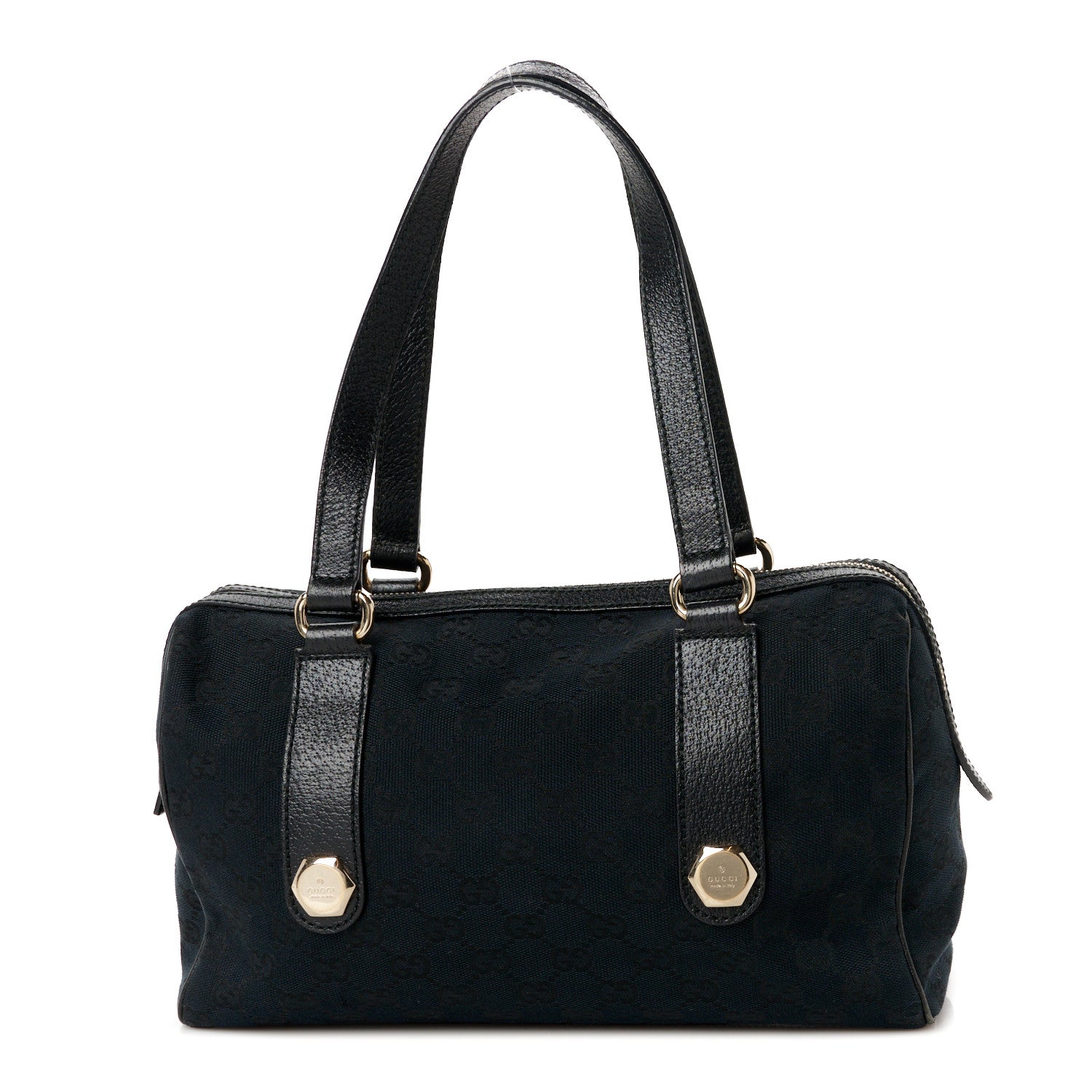 Gucci Monogram Small Charmy Boston Black 1 of 10