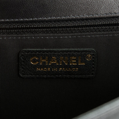 Chanel Lambskin Quilted New Medium Boy Flap Black 7 of 8