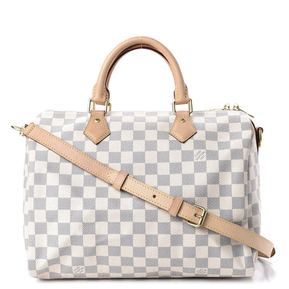 Louis Vuitton Damier Azur Speedy Bandouliere 30 1 of 11