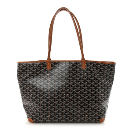 Goyard Goyardine Artois MM Black Gold 1 of 9