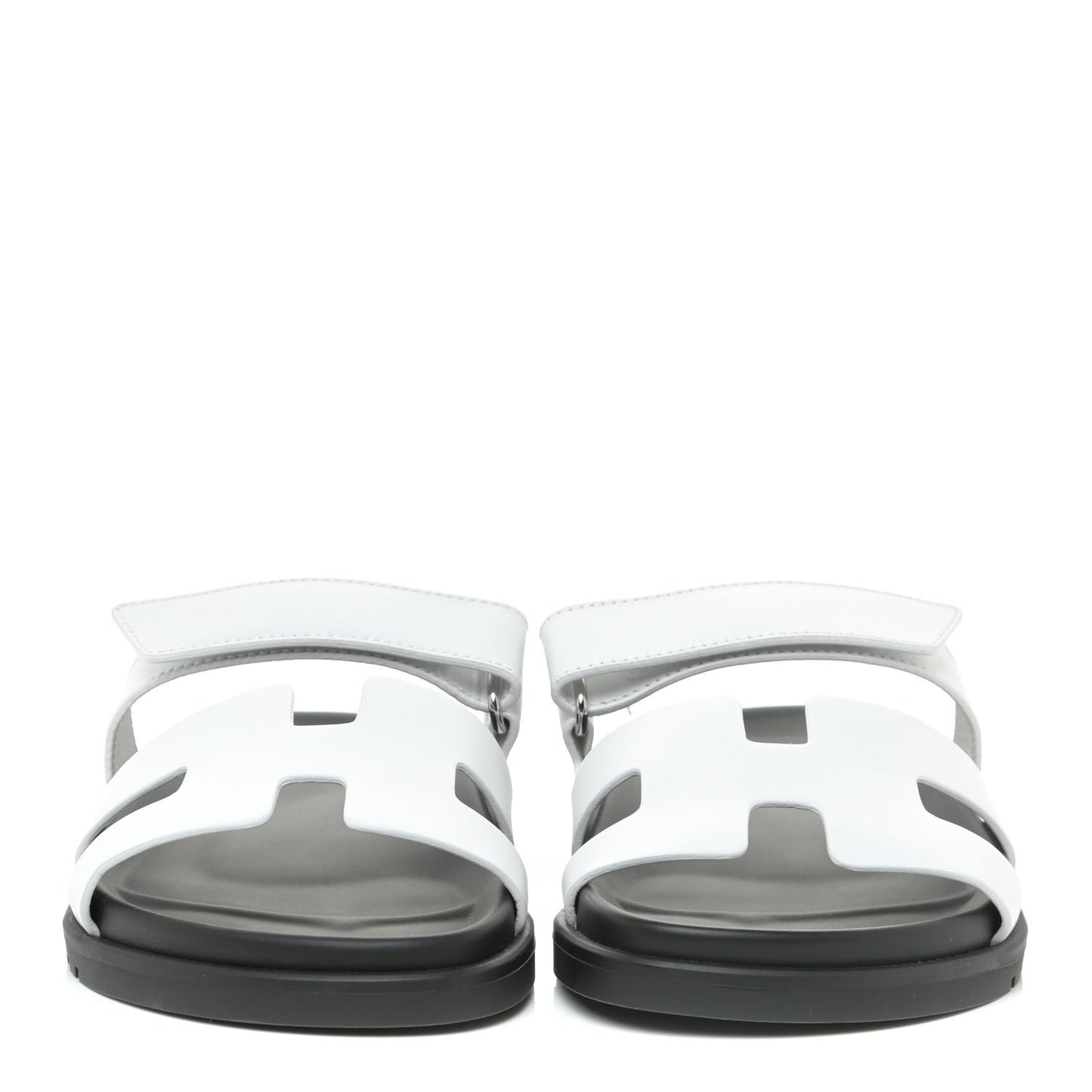 Calfskin Womens Chypre Sandals 38 White