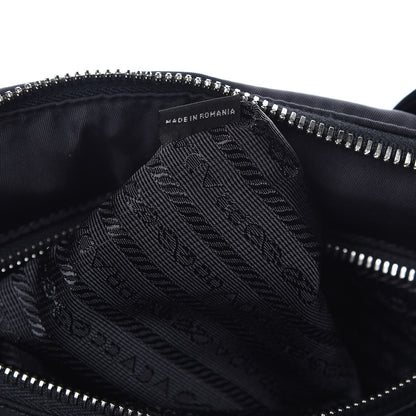 Prada Nylon Tessuto Quilted Bowler Black 7 of 10