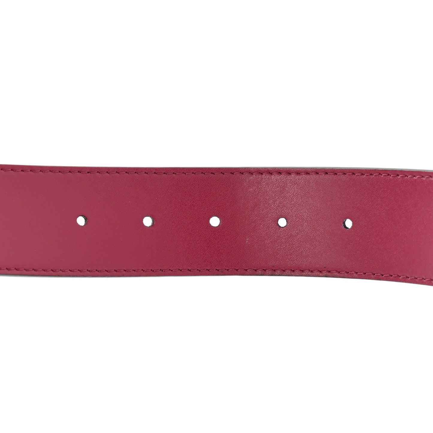 Vitello Liberty F is Fendi Bi-Color Reversible Belt 85 Black Cherry Nebula