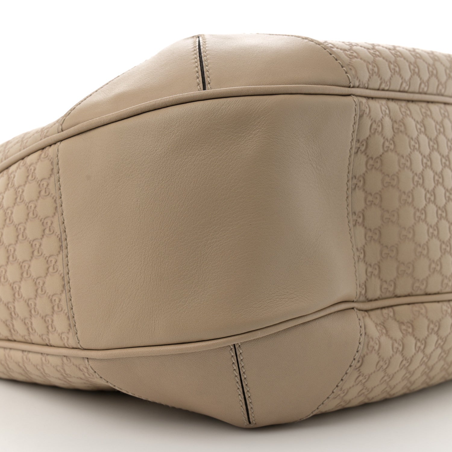 Gucci Guccissima Medium Nice Hobo Beige 9 of 11