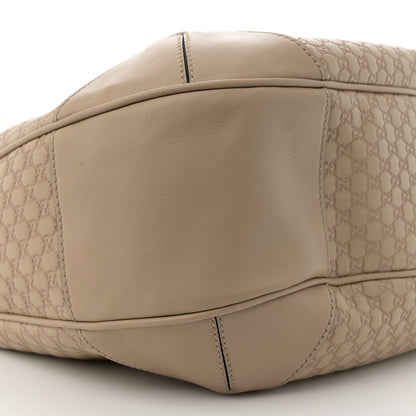 Gucci Guccissima Medium Nice Hobo Beige 9 of 11