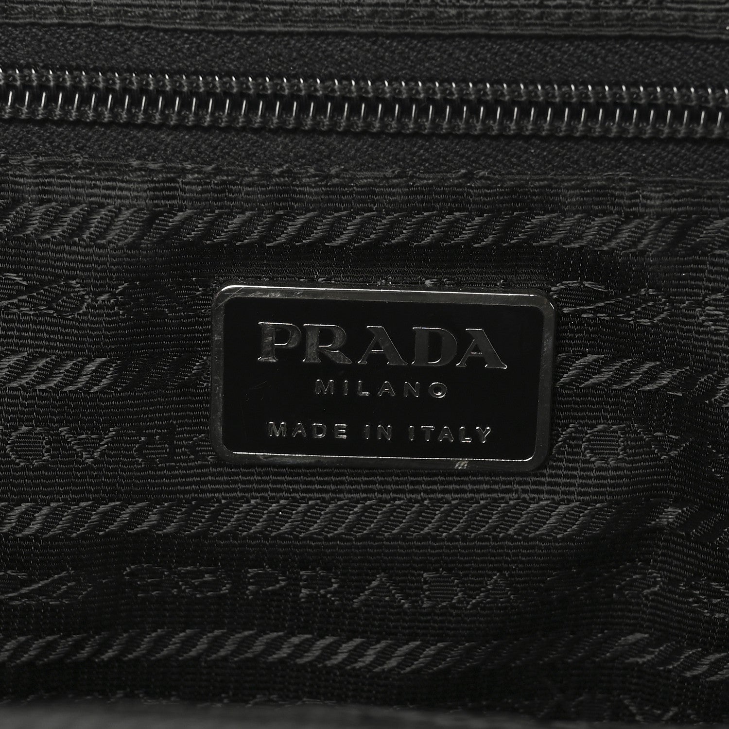 Prada Spazzolato Doctor Bag Black White 6 of 12