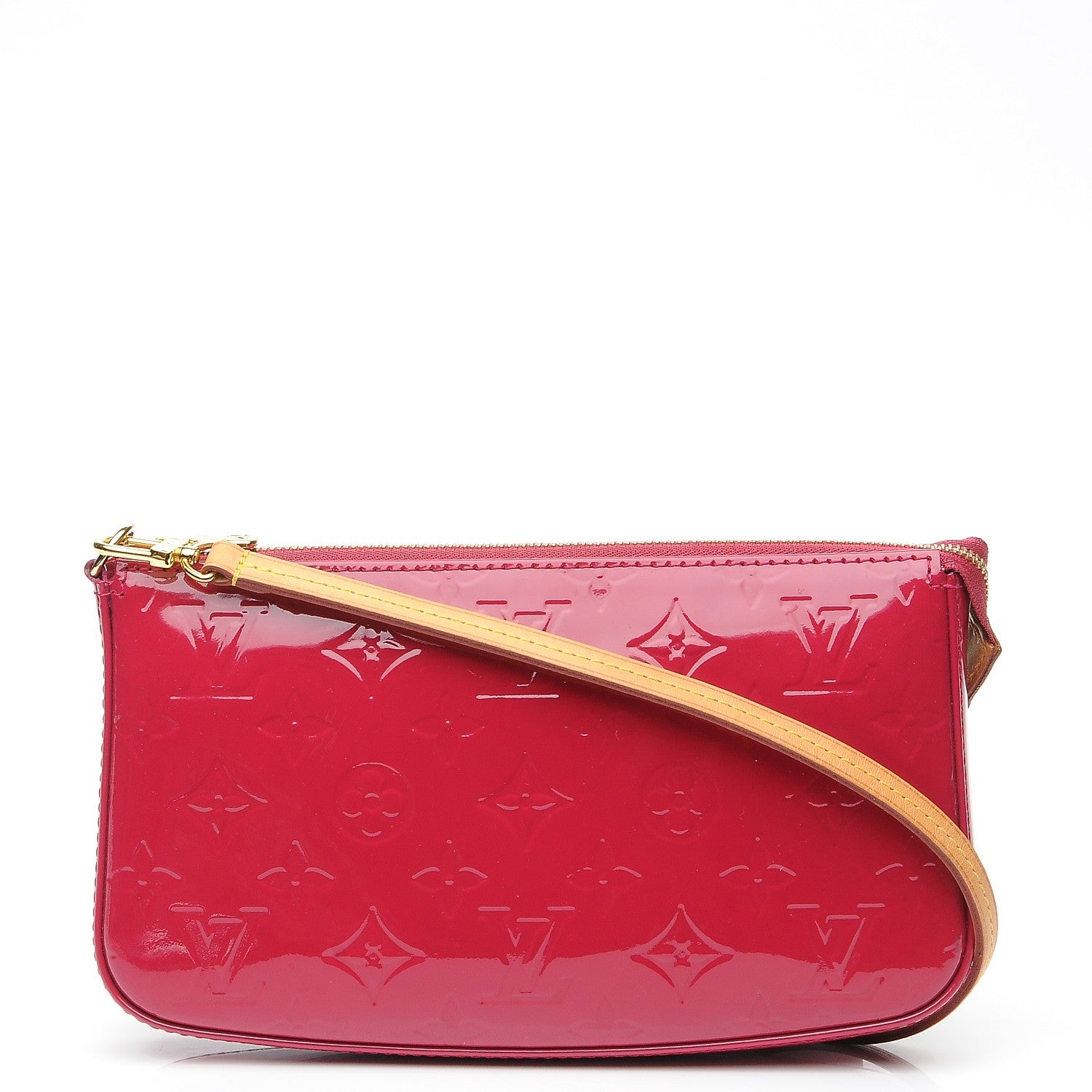 Louis Vuitton Vernis Pochette Accessories NM Rose Indien 1 of 8