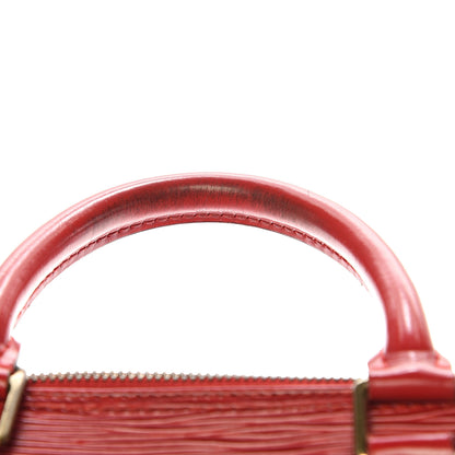Louis Vuitton Epi Alma PM Castillan Red 9 of 16