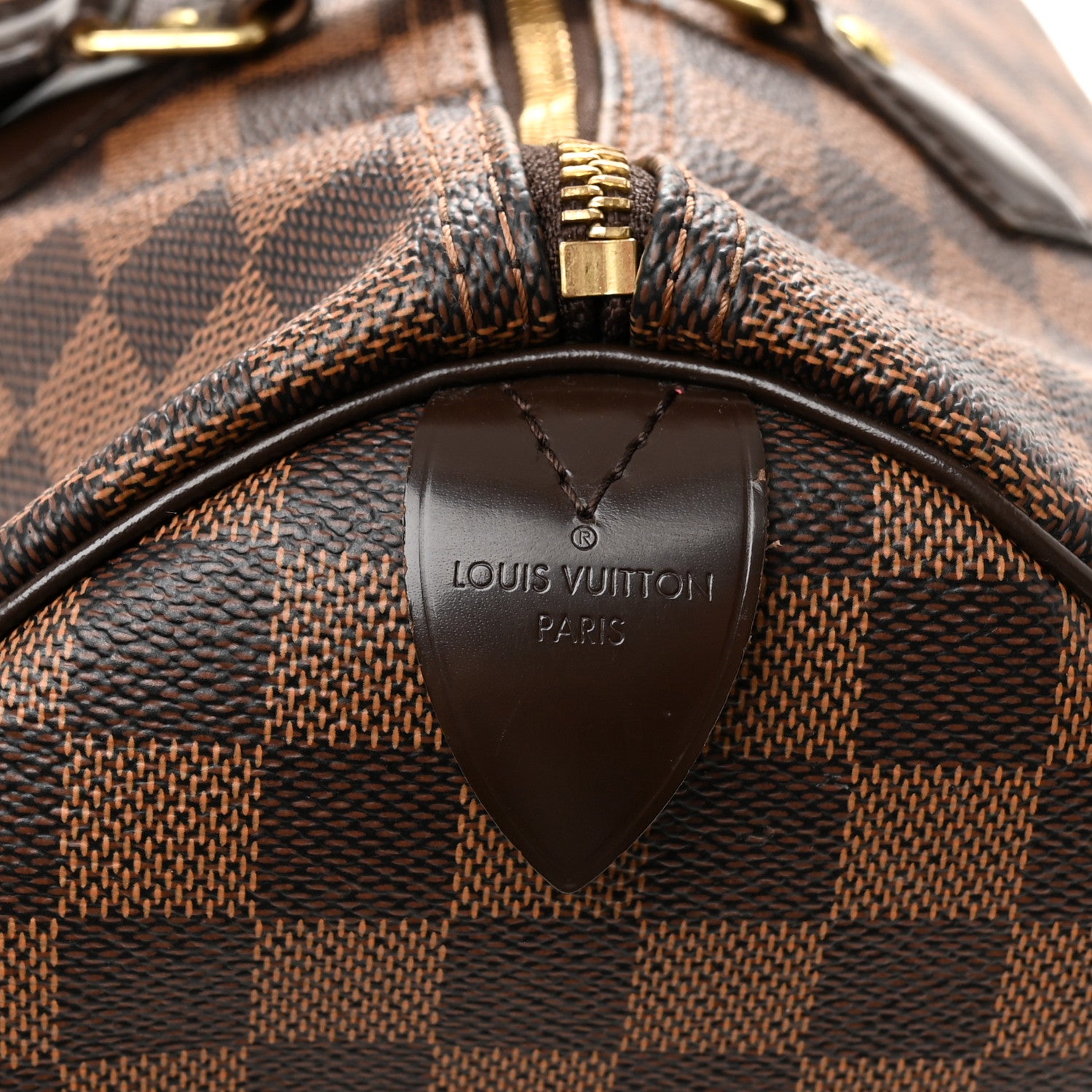 Louis Vuitton Damier Ebene Speedy 35 6 of 10