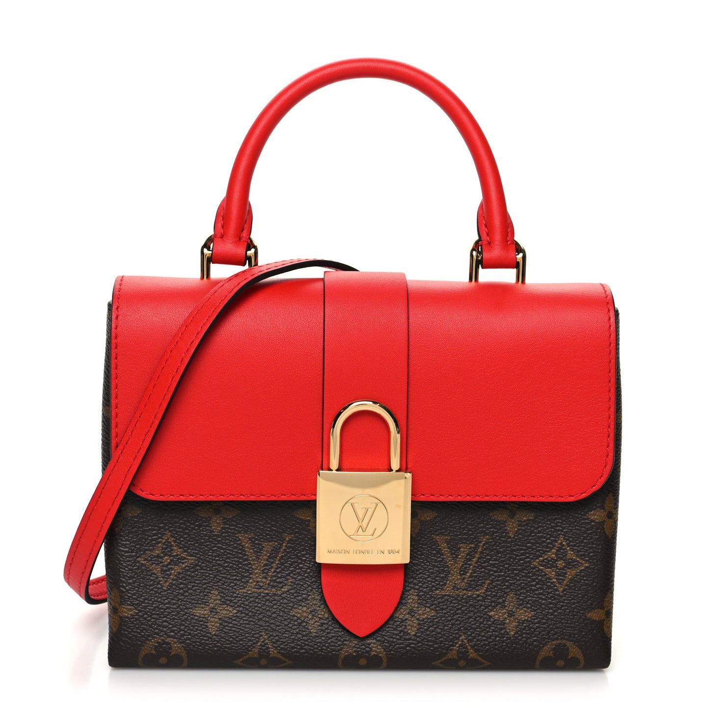 Monogram Locky BB Coquelicot