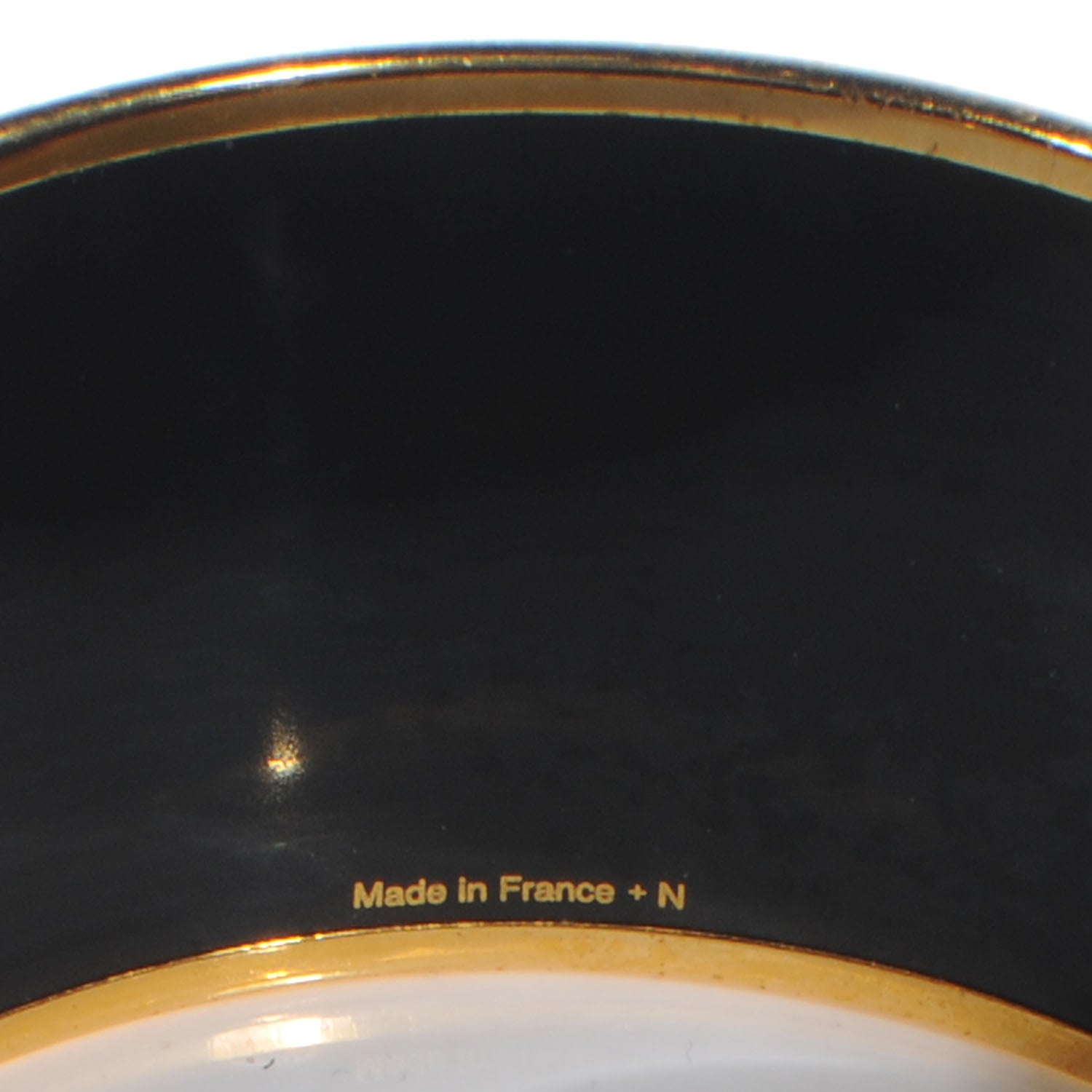 Hermes Enamel Printed Tenues Et Couvertures Extra Wide Bracelet 65 Pink 5 of 5