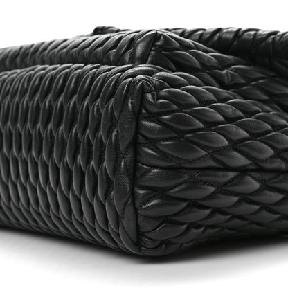 Proenza Schouler Lambskin Quilted PS Harris Small Shoulder Bag Black 10 of 10