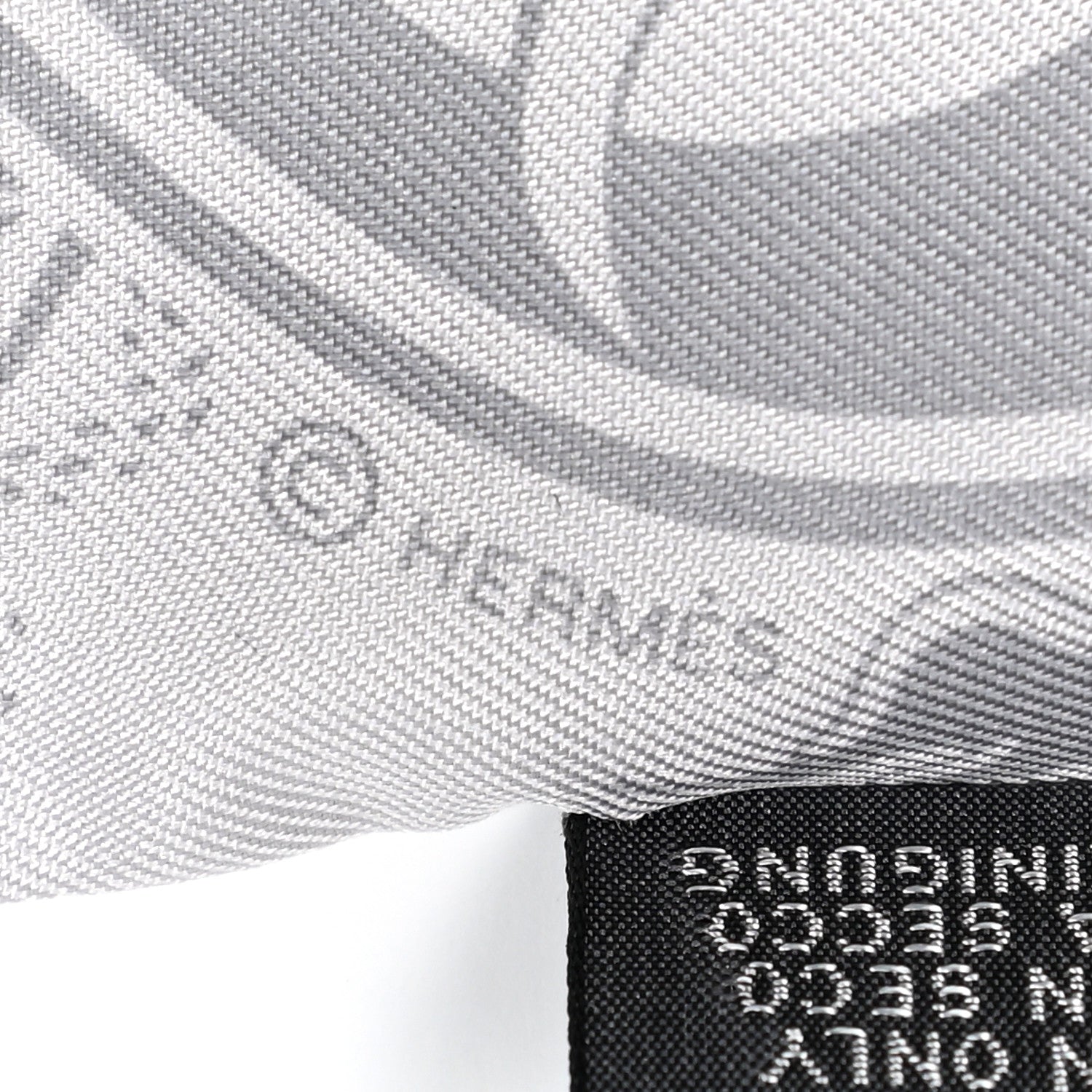 Hermes Silk Ex-Libris Les Parisiennes Twilly Gris Perle Jaune 4 of 5