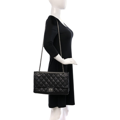 Chanel Caviar Quilted 2.55 Reissue 227 Flap Black 2 of 8