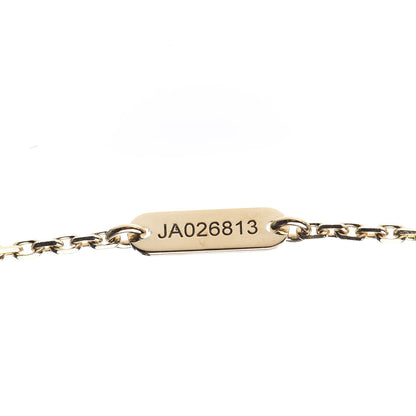 Van Cleef & Arpels 18K Yellow Gold Mother of Pearl Vintage Alhambra Pendant Necklace 6 of 7