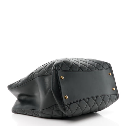 Chanel Lambskin Quilted Trendy CC Tote Black 4 of 13