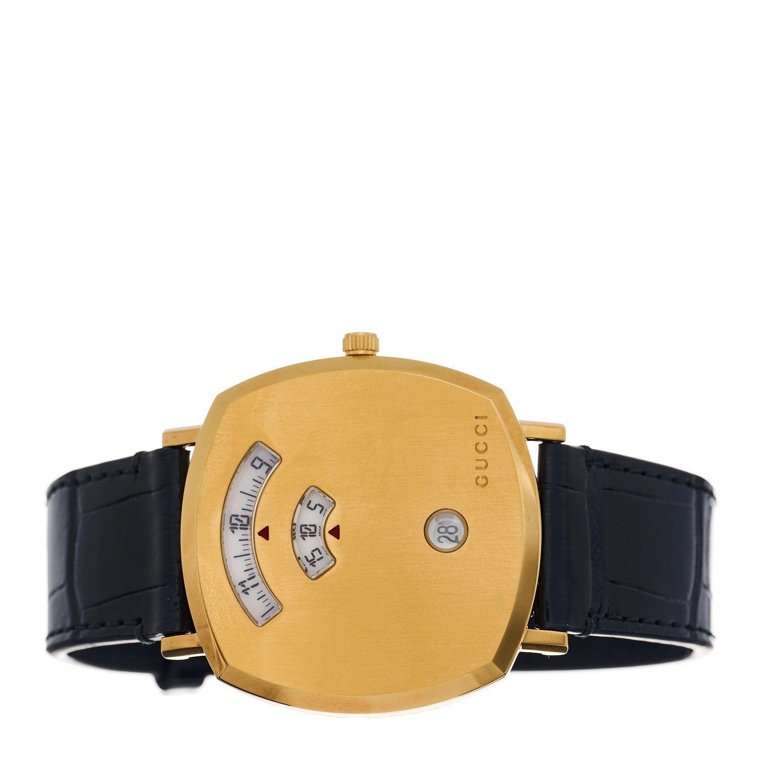 Gucci Stainless Steel Alligator 38mm Grip Quartz Watch 1694969