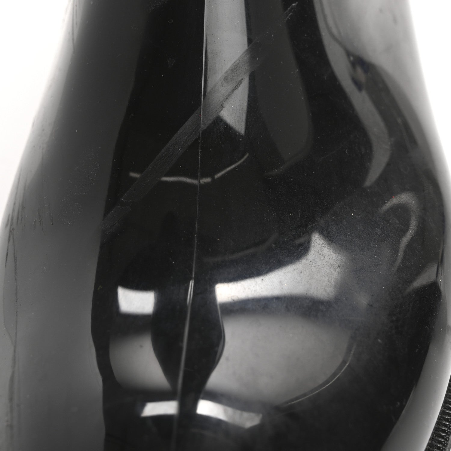 Louis Vuitton Rubber Embossed Monogram Drops High Rain Boots 37 Black 12 of 12