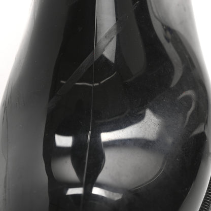 Louis Vuitton Rubber Embossed Monogram Drops High Rain Boots 37 Black 12 of 12