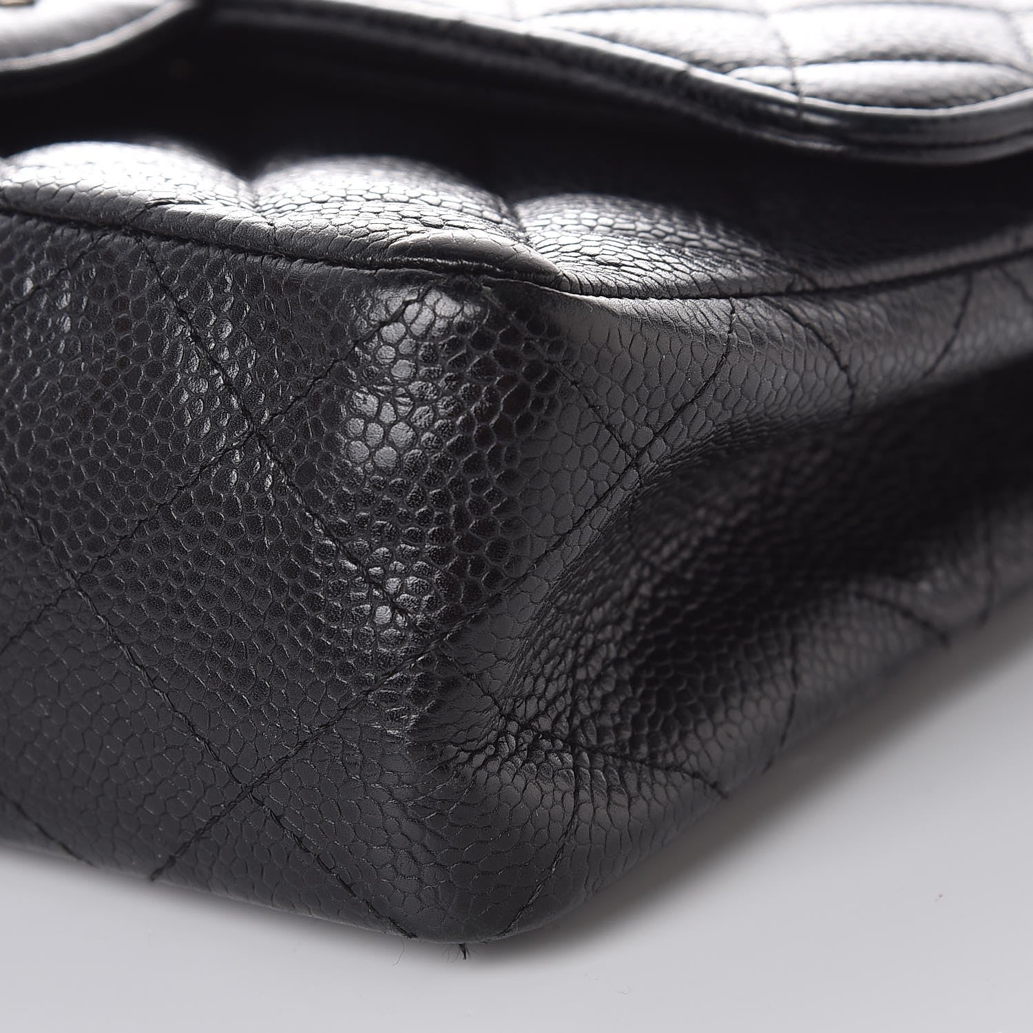 Chanel Caviar Quilted Small Double Flap Black 13 of 15
