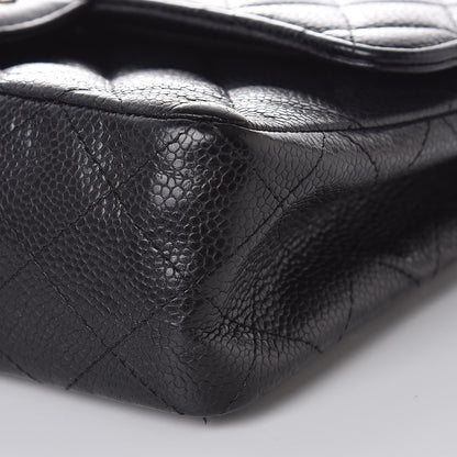 Chanel Caviar Quilted Small Double Flap Black 13 of 15