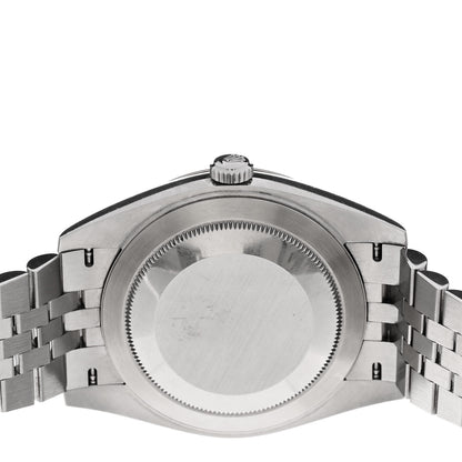 Rolex Stainless Steel 18K White Gold 41mm Oyster Perpetual Datejust Watch Silver 126334 4 of 5